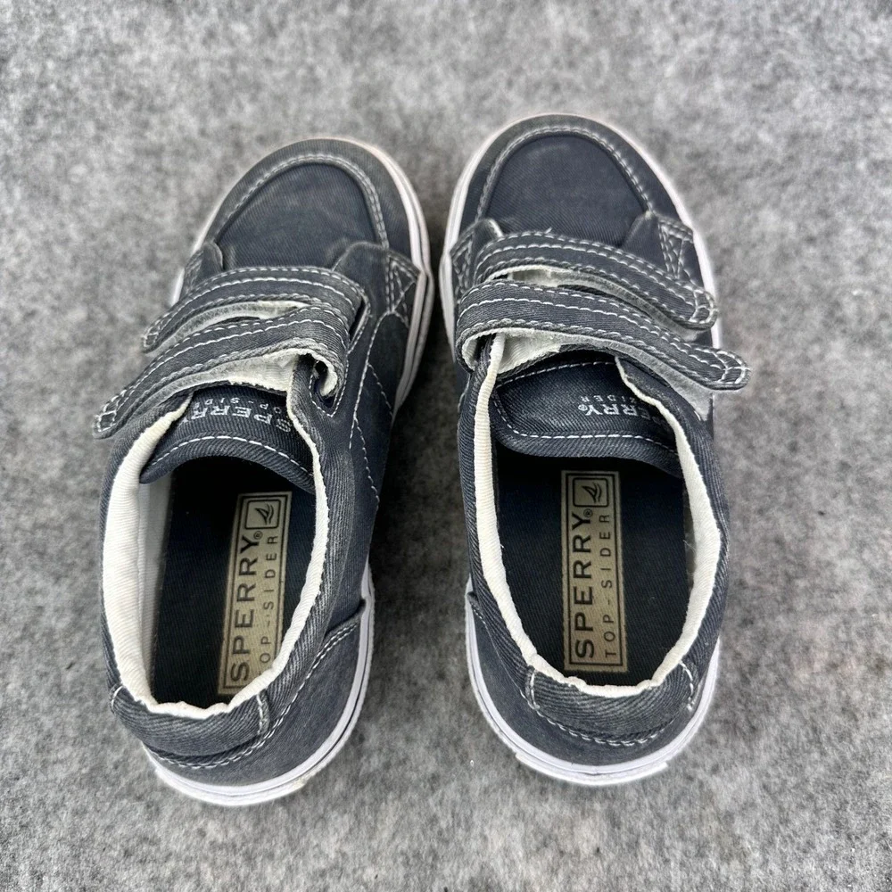 Sperry Top-Sider Halyard Toddler Boys Boat Shoes Size 11M Navy Slip On Casual